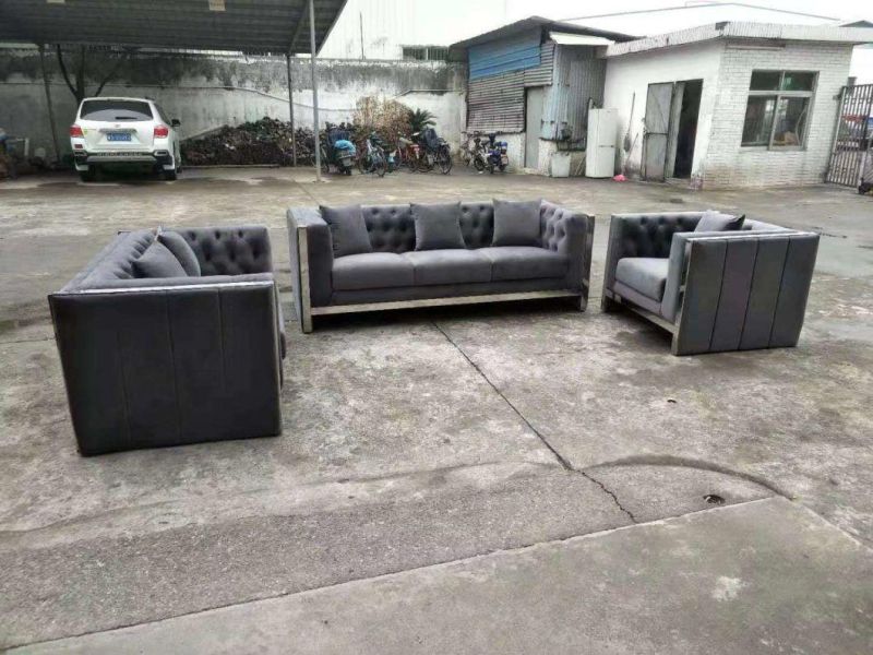 Metal Frame Sofa for Living Room