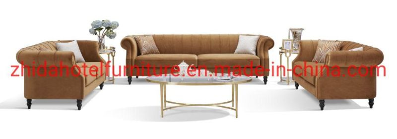 Hotel Living Room Furniture Modern 3 Seat Home Sofa