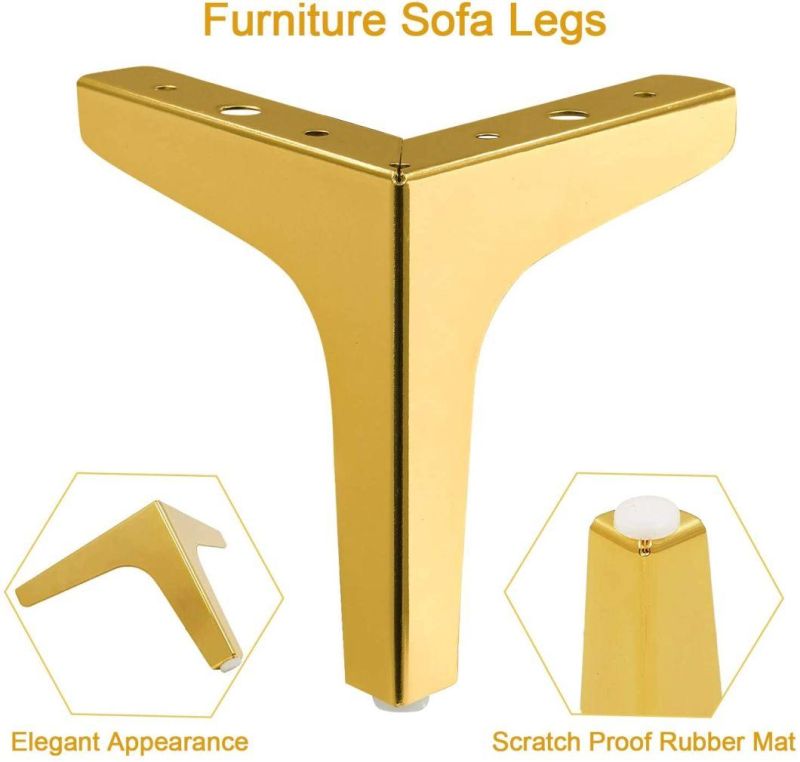 Low Price Y Shape Metal Sofa Legs for Home Hardware Furniture Legs