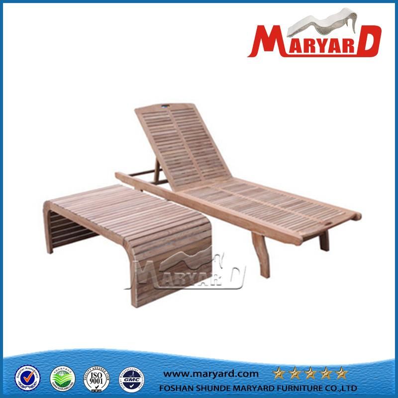 Hotel Outdoor Sofa Bed Garden Rattan Wicker Sunbed Terrace Table