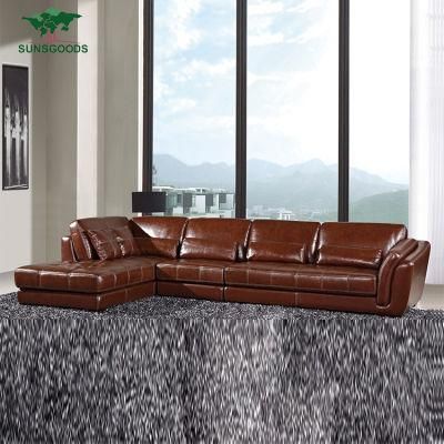 MOQ One Sectional Sofa Modern Living Room Leather Furniture Lounge Chair