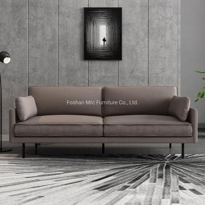 Customized Available 3 Seater Sofa Home Furniture Sectional Fabric Sofa