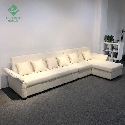 White Yellow Technology Velvet Sofa Bed for Living Room and Bedroom