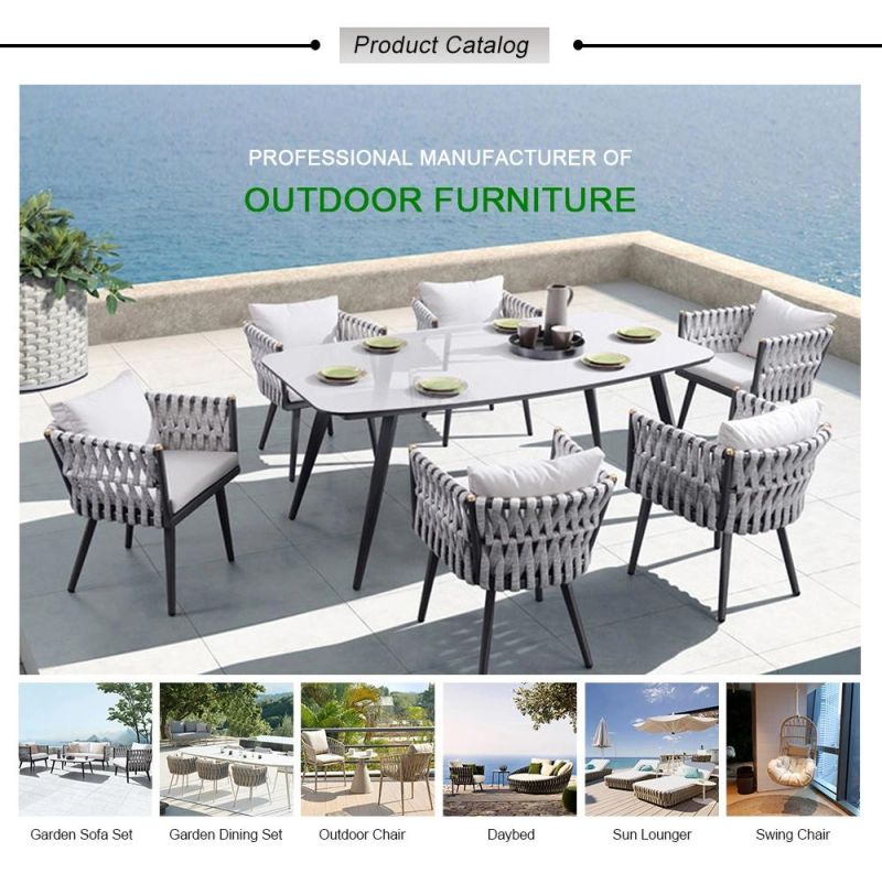 Garden Wicker Furniture Outdoor Rattan Sofa Set with Cushion Rattan 2-Seat Sofa Leisure Wicker Sofa Patio Furniture Sofa