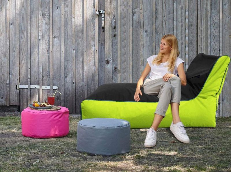 Outdoor Beanbag Lounger Chair (L shape bean bag sofa)
