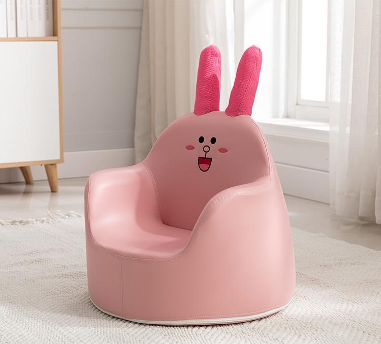 Hl-150 Kids Soft Sofa Eco Friendly Foam Material Cartoon Style Kids Sofa Chair for Living Room