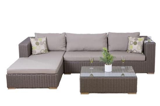 Two Seater Garden Outdoor Wicker Sofa