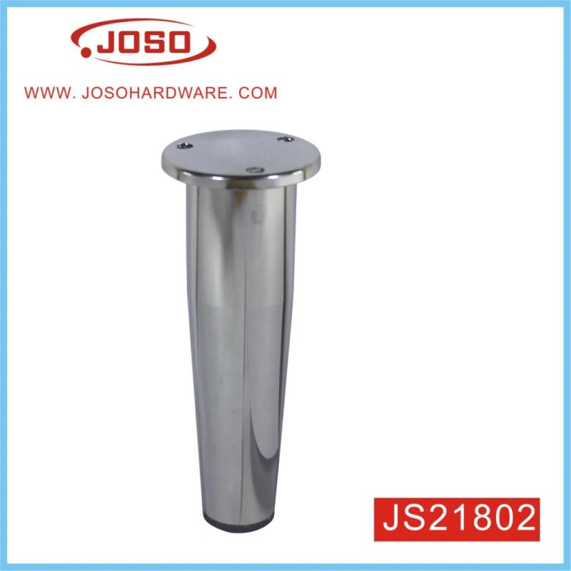 Bright Chrome Metal Furniture Leg for Cabinet