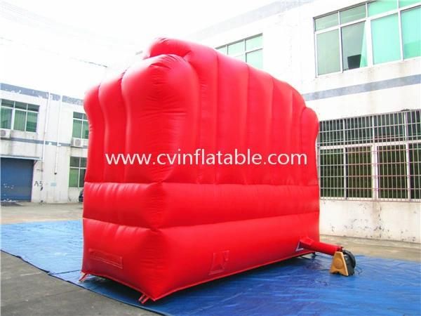 Giant Red Inflatable Advertising Sofa Model Promotional Inflatable Sofa