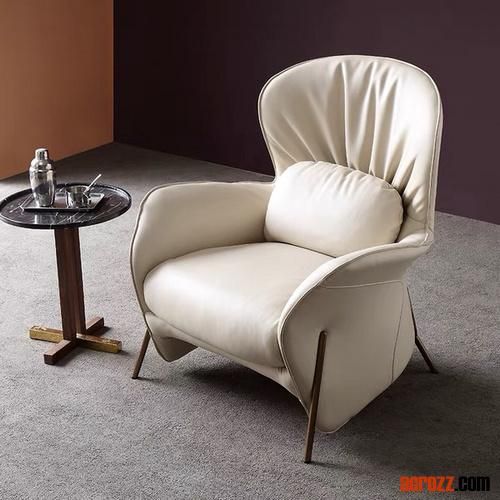China Modern Design Fabric Lounge Apartment Sofa Chair Original Design Sofa in Vintage Leather Lounge Chair Brunswick Occasional Chair