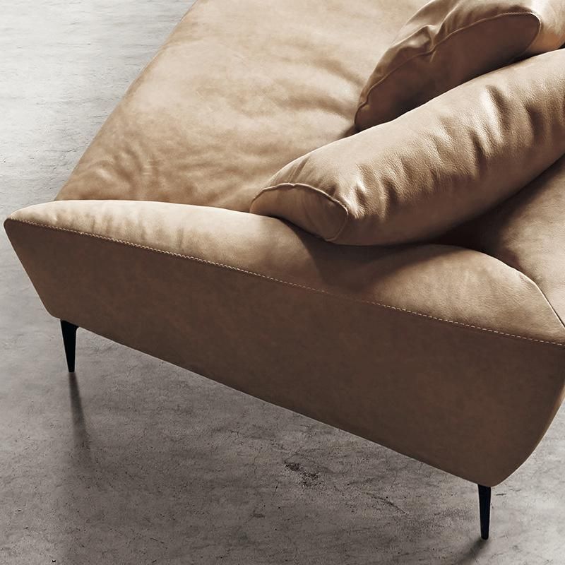 Home Living Room Furniture Full Genuine Leather Sofa Sets