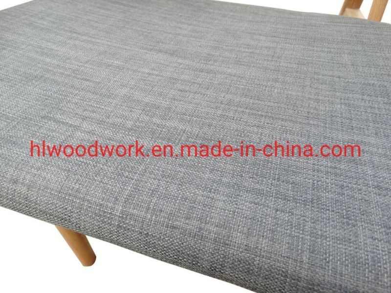 Oak Wood Frame Natural Color with Grey Seat Magnate Chair Lounge Sofa Coffee Shope Armchair Living Room Sofa Resteraunt Sofa Leisure Sofa Armchair