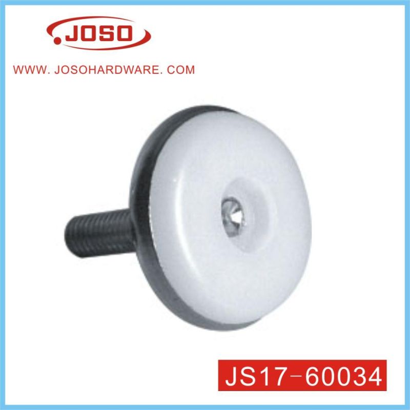 White Steel Adjustable Bolt of Furniture Hardware for Connector