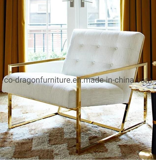 Modern Living Room Sofa Chair Steel Frame Lounge Sofa Chair