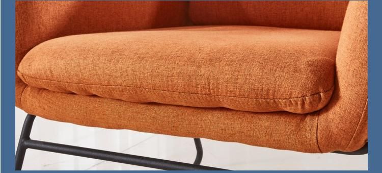 China Factory Wholesale Cheap Price Colors Optional Living Room Furniture Comfortable Fabric Leisure Living Room Sofa