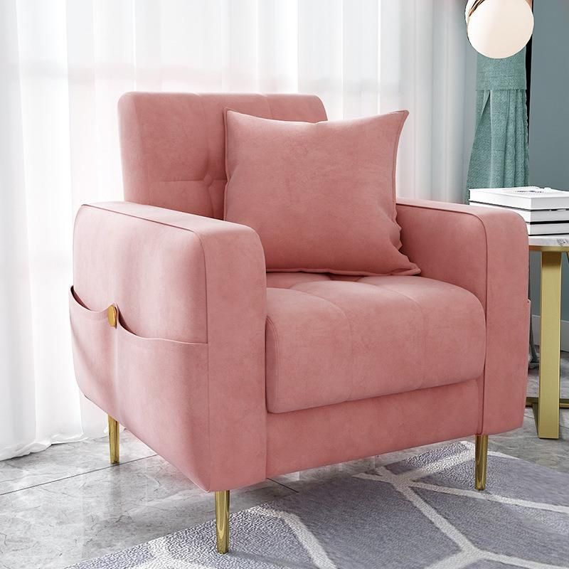 High Quality Chinese Fabric Living Room Sofa 1-3 Seaters Sectional Sofa