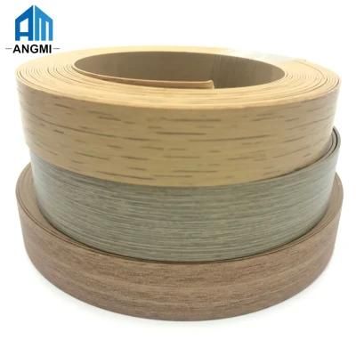 Wood Grain Haya Wengue PVC Edge Banding Tapacanto for Furniture Accessory