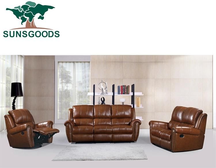 Recliner Leisure Living Room Sofa Recliner PU Leather Recliner Modern Sofa