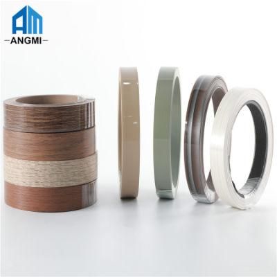 Decorative Edge Wood 25mm Melamine PVC Edge Banding Strip 3D Edge Tape Strips China PVC Edgeband