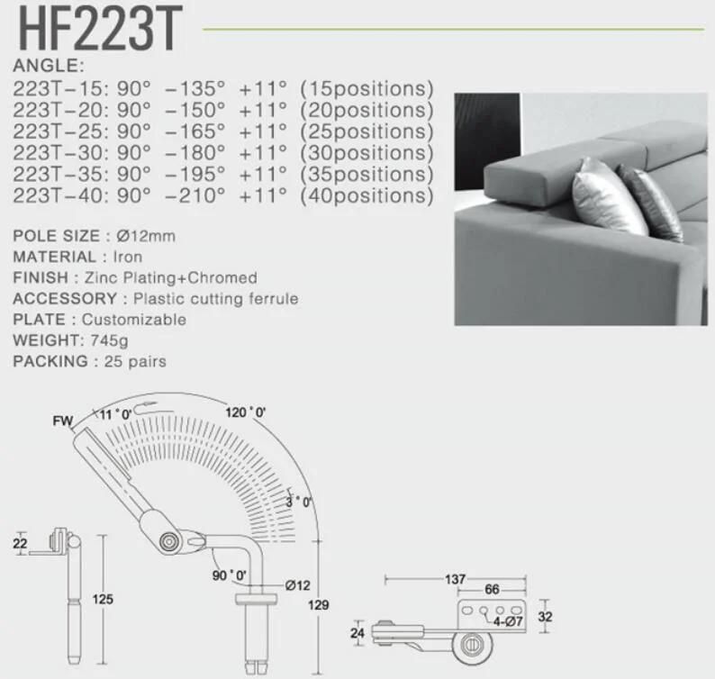 Removing Sofa Headrest for Adjust Sofa Headrest Angle