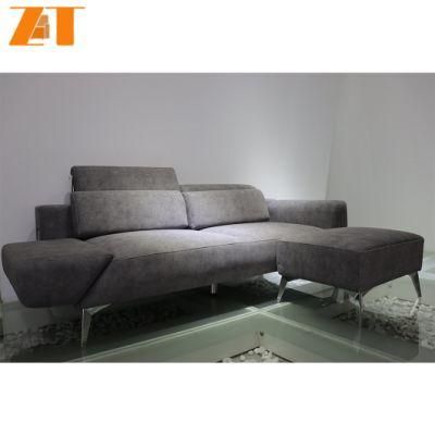 Living Room Couch Home Sofa Bed Furniture Modern Design Fabric Sectional L-Shaped Lounge Corner Sofa Set