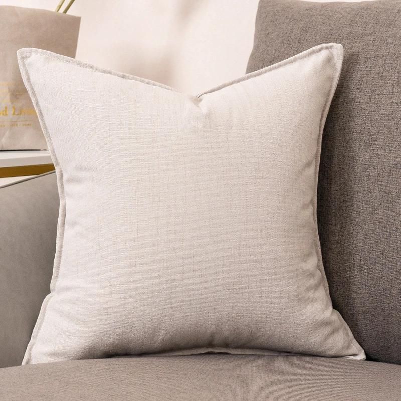 New Sofa Pillow Simple Modern Cover Light Luxury Pillow Cover