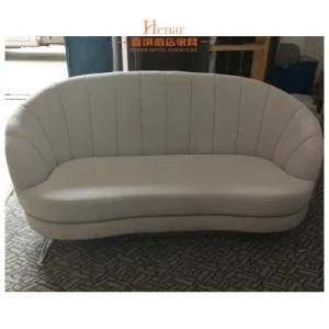 High-Quality Hotel Fabric Leather Modern Curved Sofa