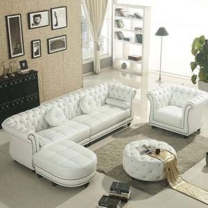 Royal Style Chesterfield Leather Sofa for Hotel Furniture (C38)