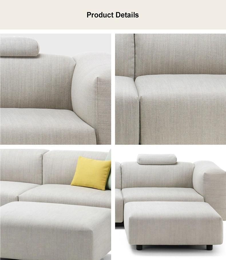 High Back Comfortable Sofa Lounge Home Furniture Modern Sectional Sofa