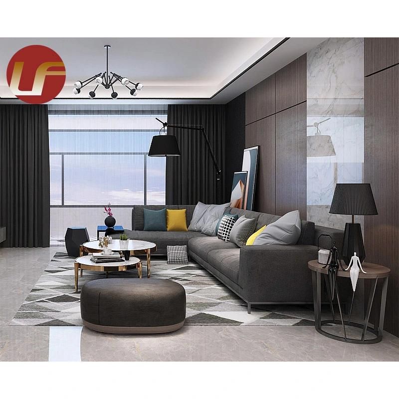 China Modern Design Factory Price 4-5 Star Customized Living Room Furniture Sets