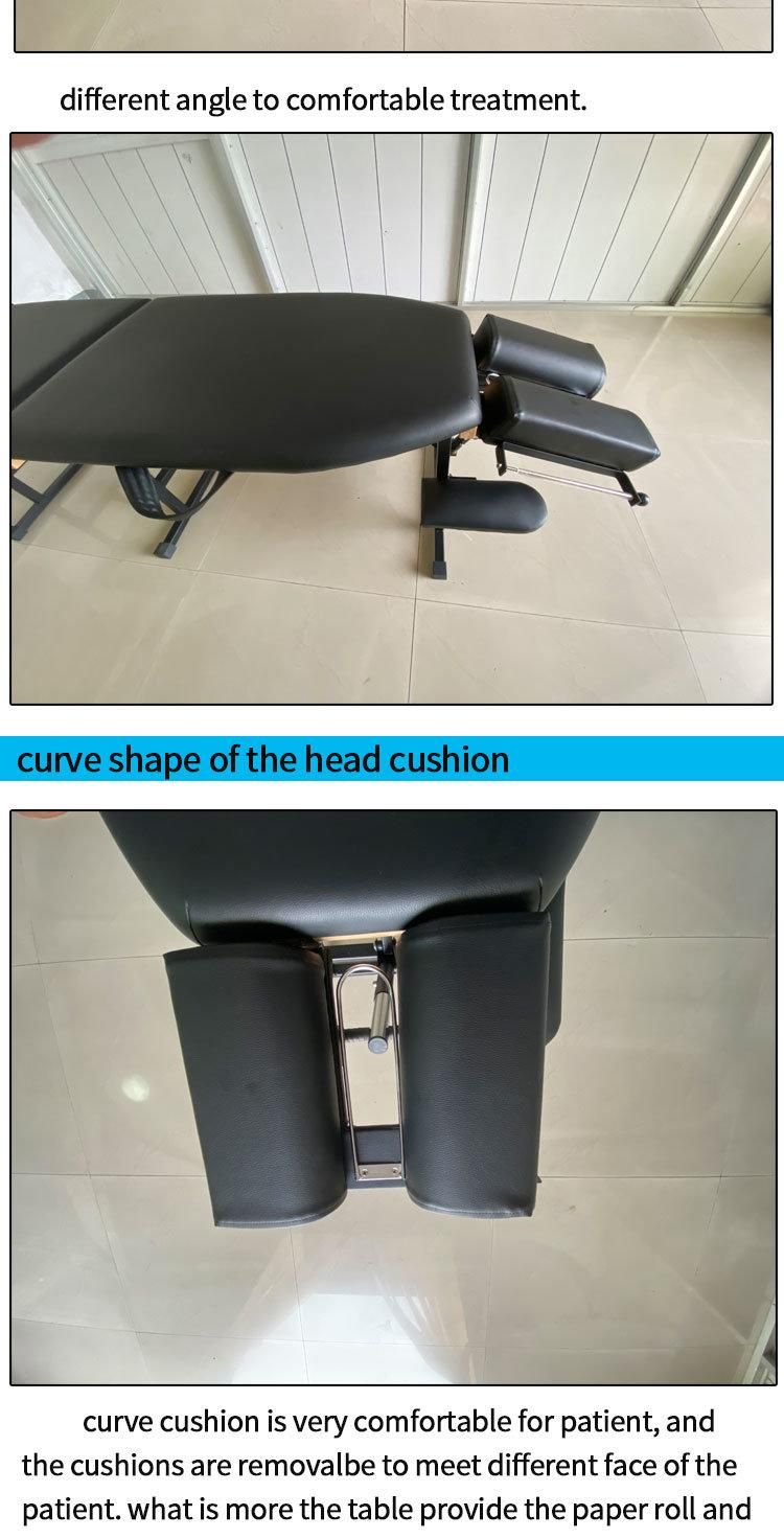 Portable Wooden Physiotherapy Wholesale Full Body Massage Bed Table SPA Couch Chiropractic Gun