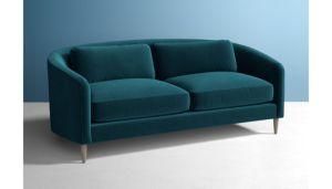 Home Furniture Luxury Living Room 1 Seat Single Sofa Continental Innovation Leather Couch