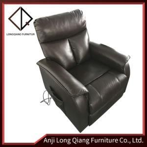 Upholstered Recliners Black Leather Home Theater TV Recliner Chair Manual Electric Recliner Sofa