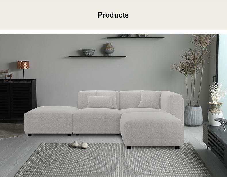 Hot Sale High Back Fabric Sets Living Room Sofa Home Sofa