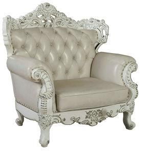 New Arrival Royal Style New Classic Leather Sofa (158)