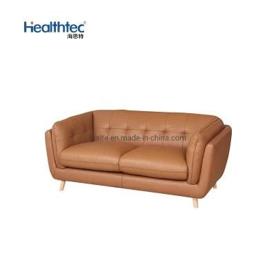 Brown Color Sofa Set Hot Sale Top Layer Leather Sofa