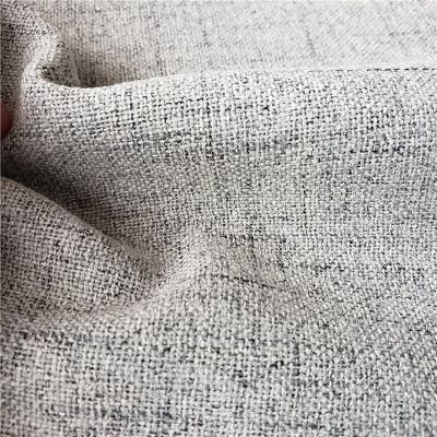 Wholesale Sofa Fabric 100% Polyester 400d Imitated Linen Fabric