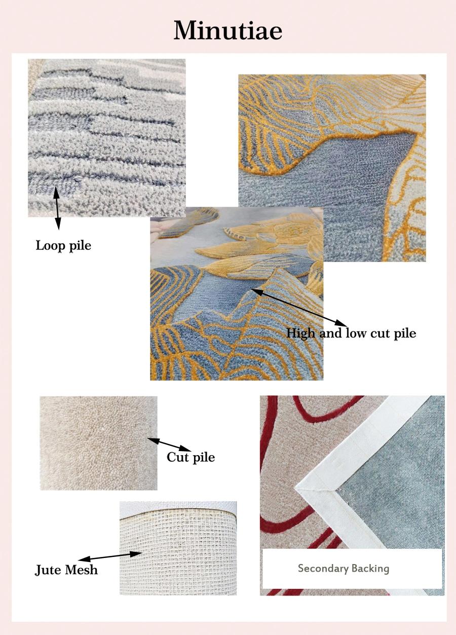 American Wool Carpet Living Room Sofa Coffee Table Blanket Carpet