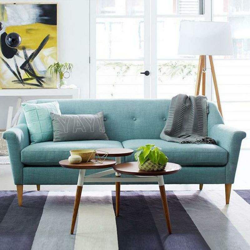 2021 Modern Design Fabric Home Leisure Sectional Sofa Furniture