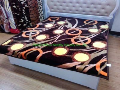 Wholesale Luxury Solid High Quality Polyester Soft Warm Cozy Sofa Bed Flannel Blanket for Winter