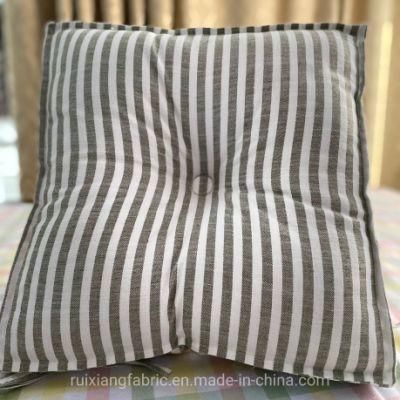 Fashion Yarn Dyed Jacquard Cushion for Sofa, Travel, Bedding, Neck Pillow, Decorative, Hotel, Chair, Home Textile