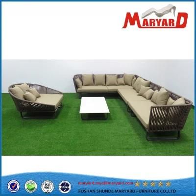 Rope Furniture Garden Terrace Sofa Set for Outdoor