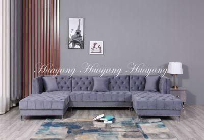 Huayang Contemporary Living Room Furniture Large Couch Modern Sectional Sofa