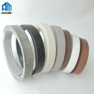 White Solid Color Woodgrain Edge Banding Strip for Edging Machines