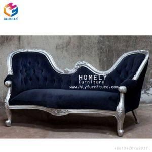 Classic Design Hotel Home Furniture Three Seats Sofa Vintage Couch Living Room