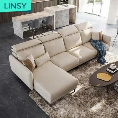 Linsy Modern Living Room Home Technology Fabric Corner Sofa S060