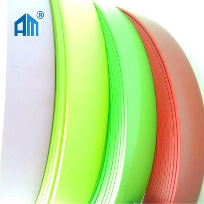 China Factory Supply 2mm High Gloss Wood Grain PVC Edge Banding Tape for Furniture