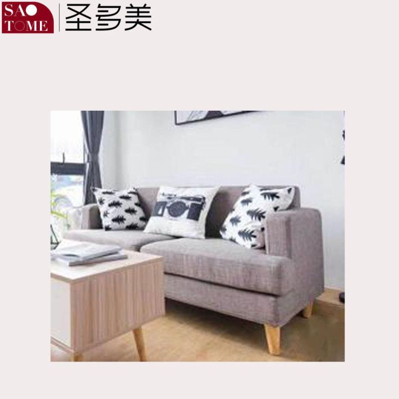 Modern Minimalist Home Apartment Furniture Double Sofa