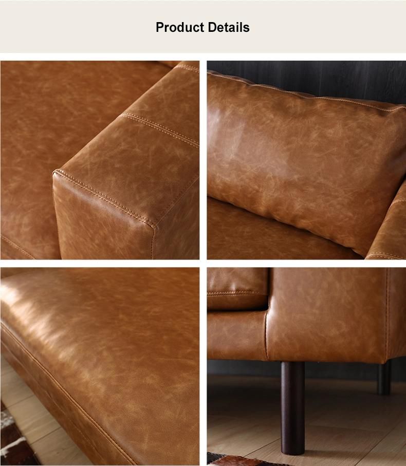 Good Price 3 Wood Dubai Furniture Recliner Leather Sofas Sectional Modern Sofa