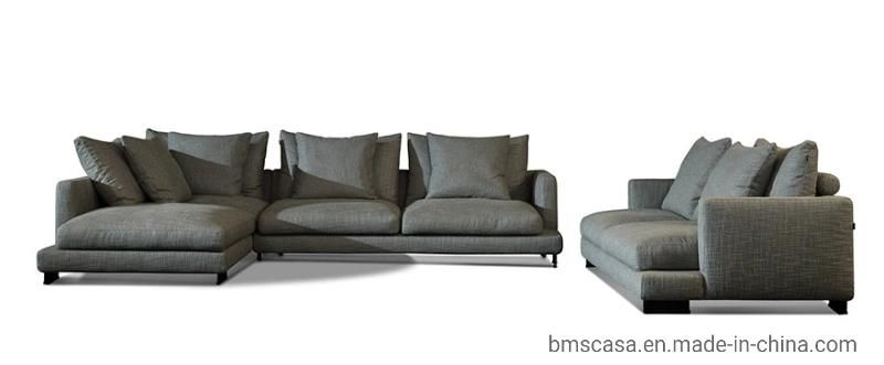 Modern Contemporary Home Furniture Living Room Duck Feather Upholstered Sofa